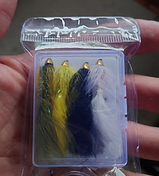 Wooley Bugger Set
Barbless hooks

