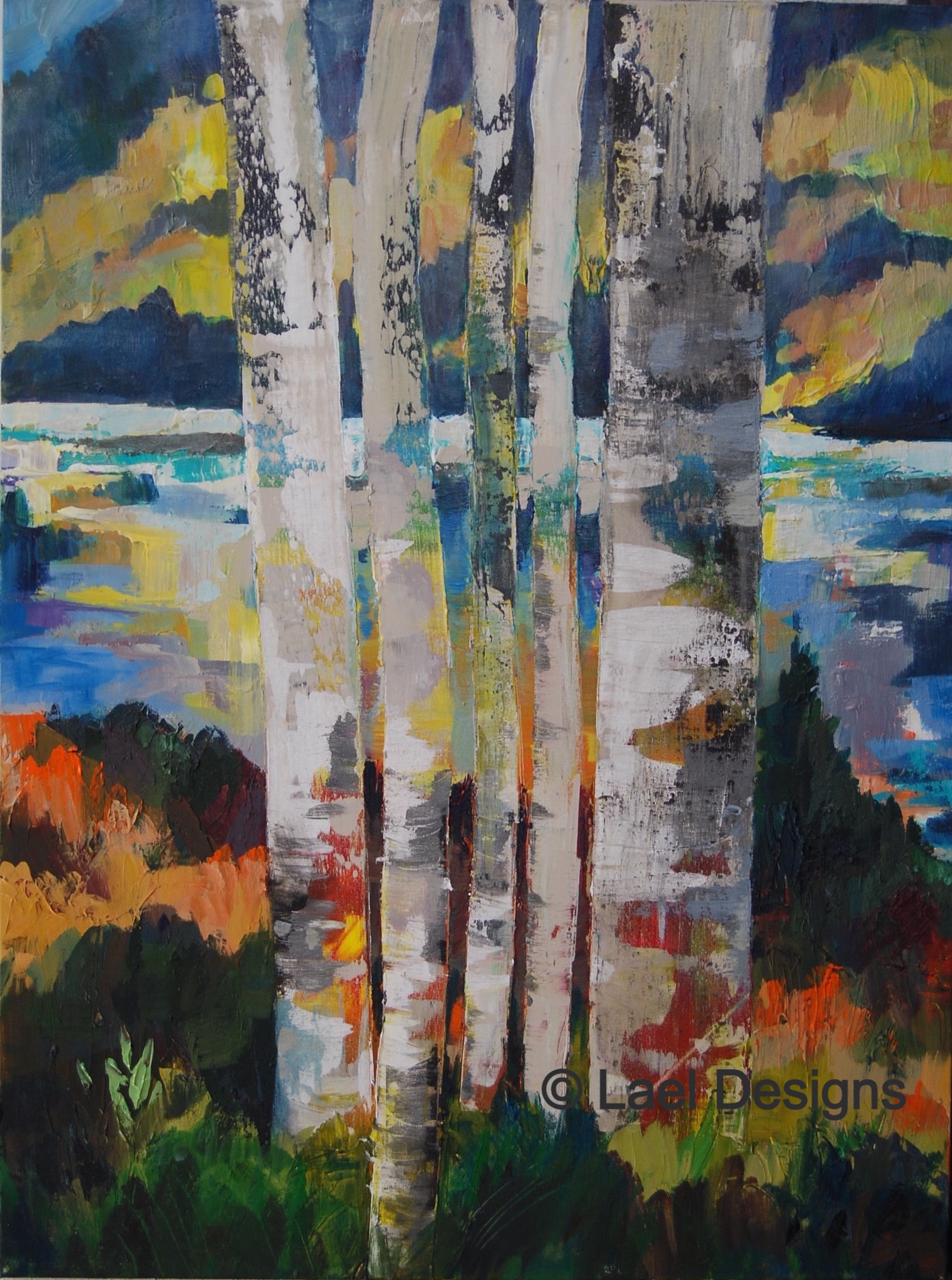 🔴 Half Moon 30x40"