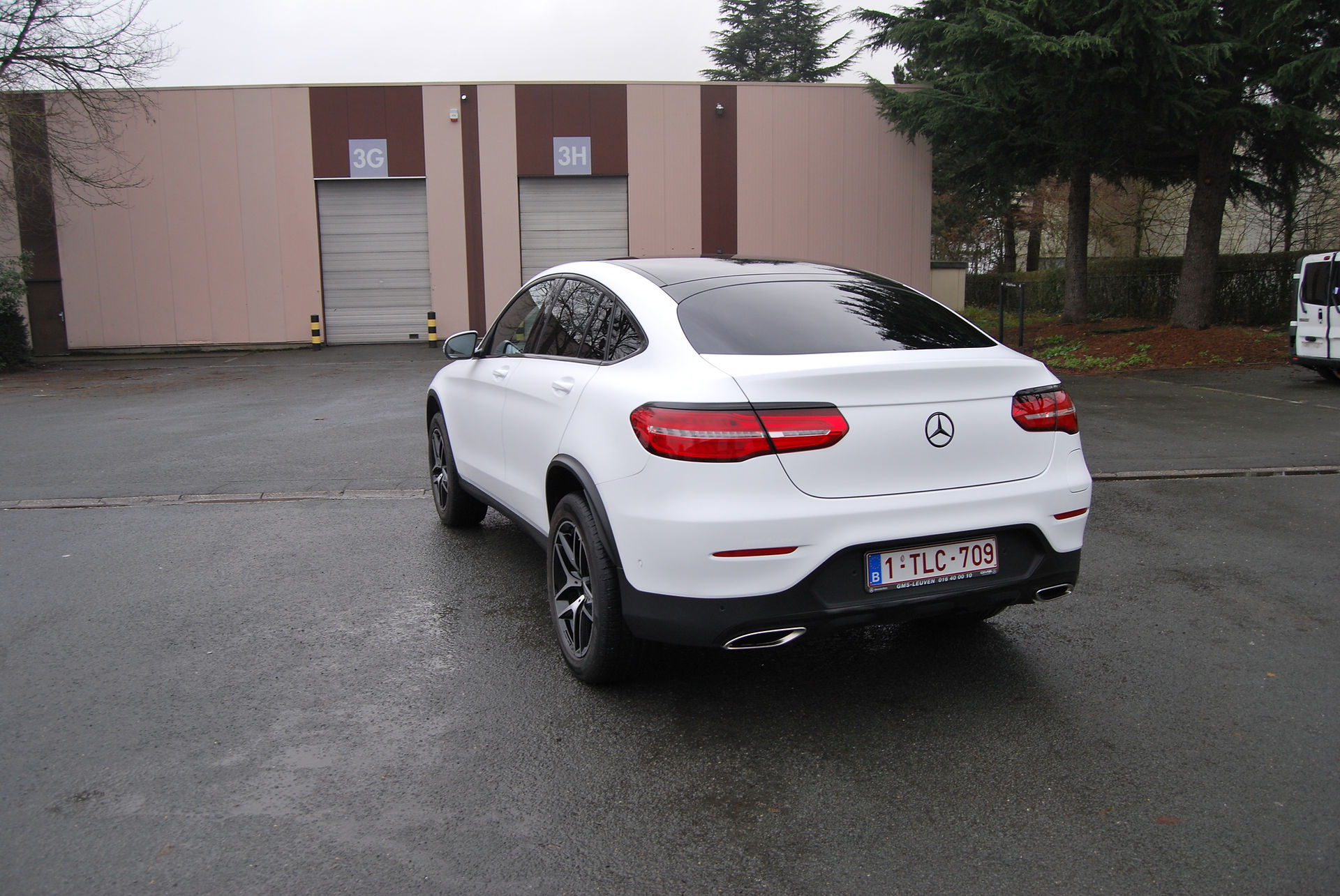 Mercedes GLC Coupé Satin White