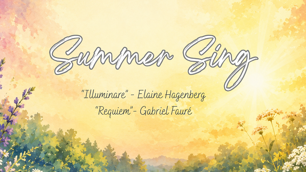 Summer Sing 2026