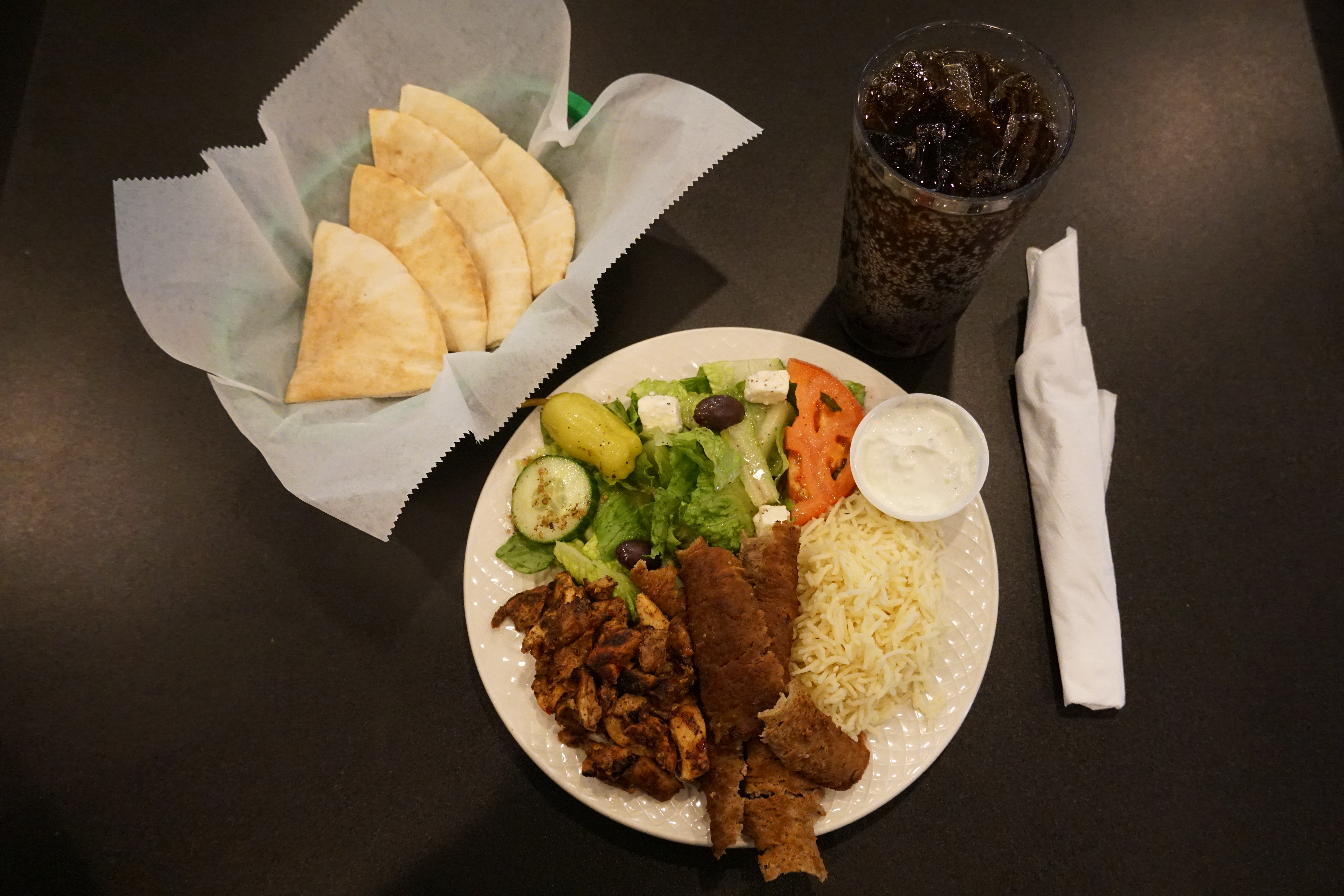 Arranged Food and Objects