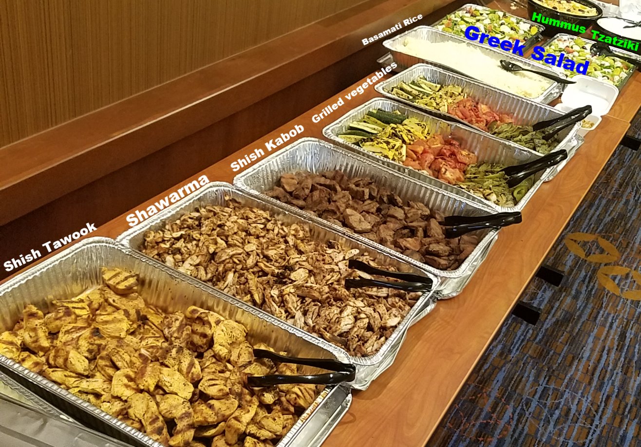 Arranged Food and Objects