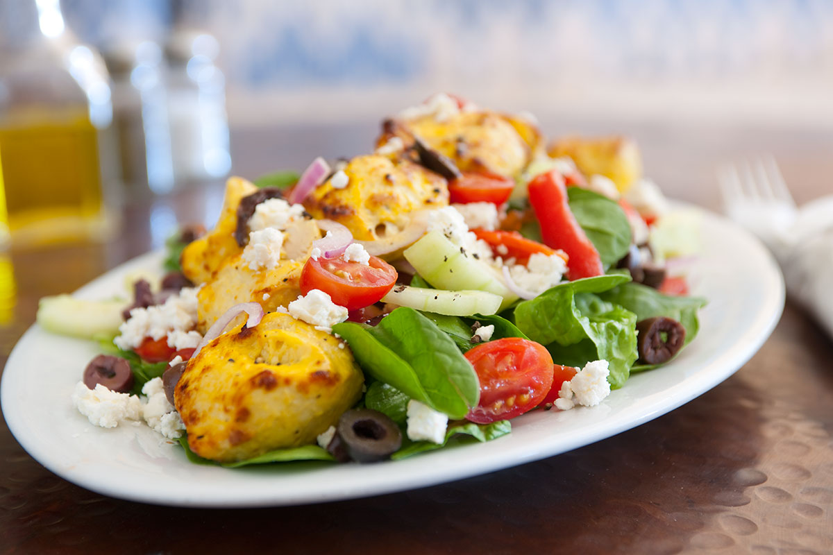 Arranged Food and Objects