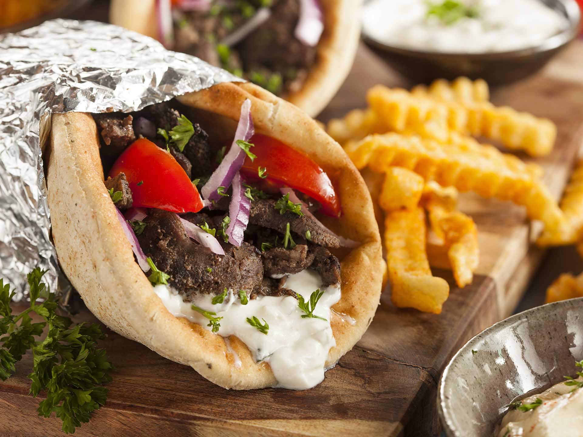 Arranged Food and Objects