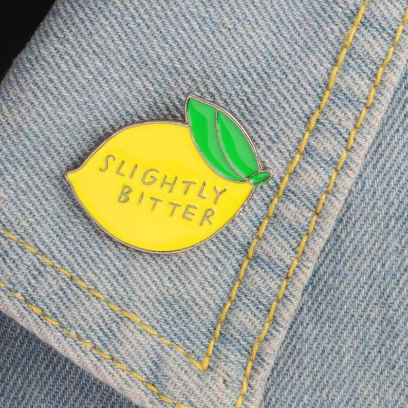 Thumbnail: Bitter Lemon Lapel Pin Badge
