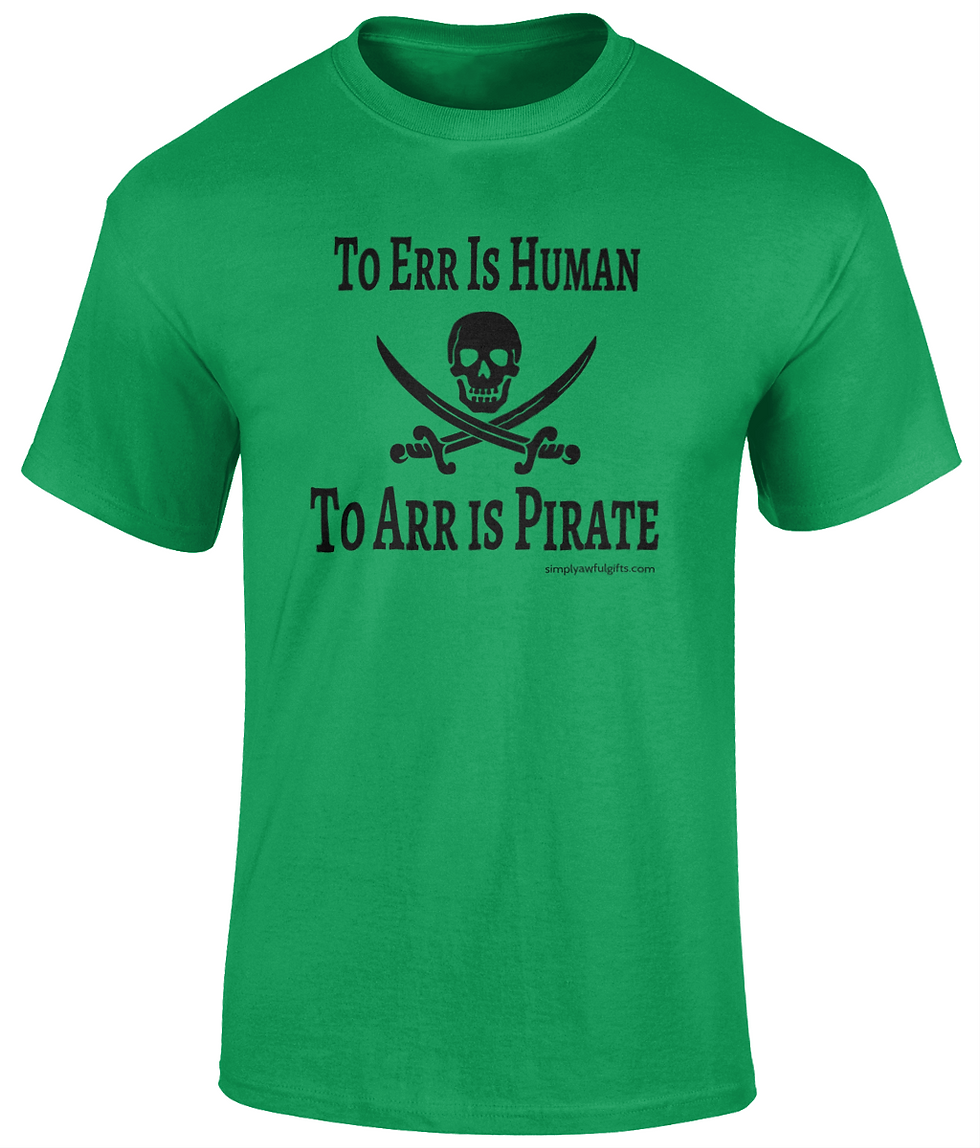 Thumbnail: To Arr is Pirate  Heavy Cotton T-Shirt-