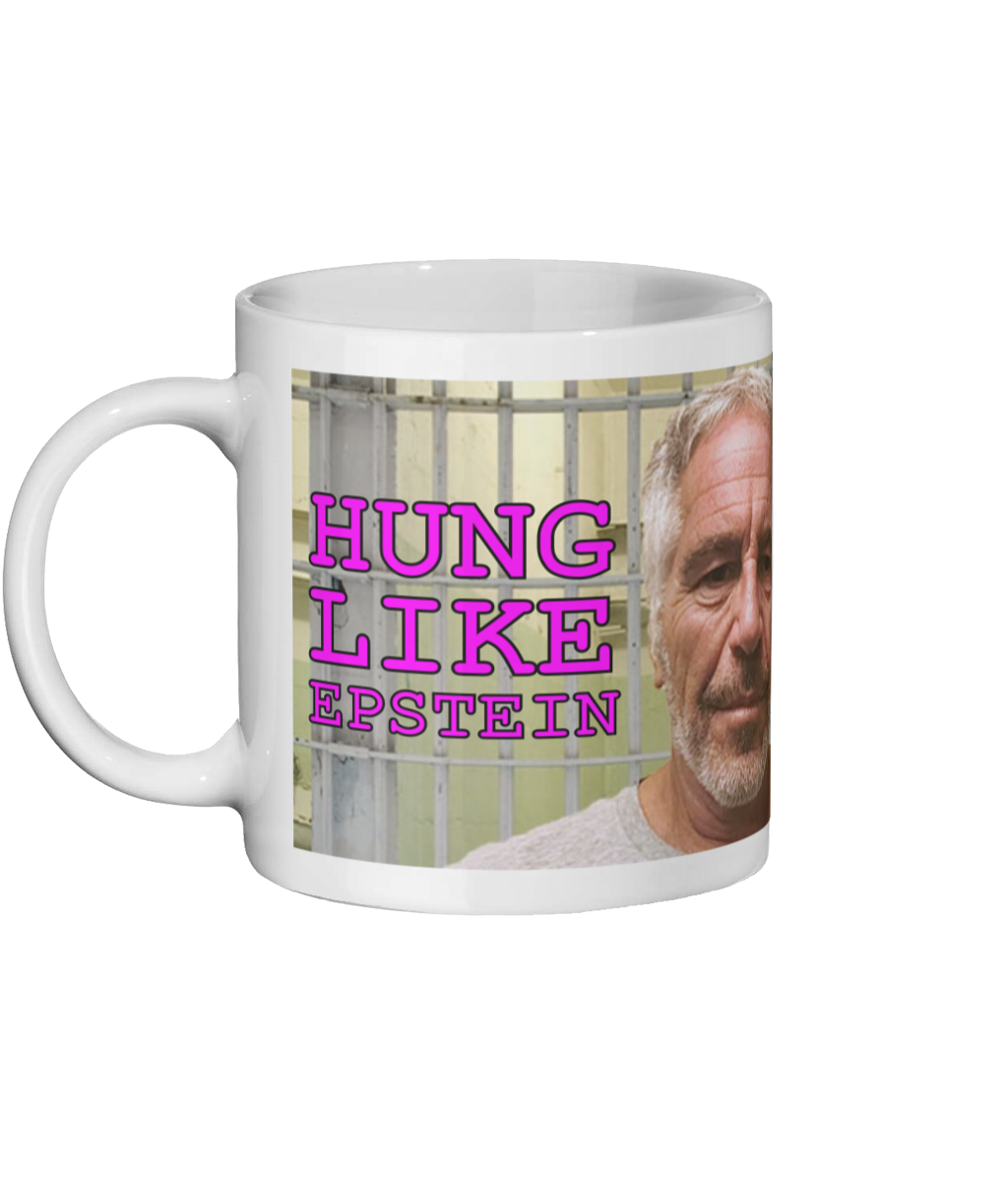 Hung Like Epstein mug