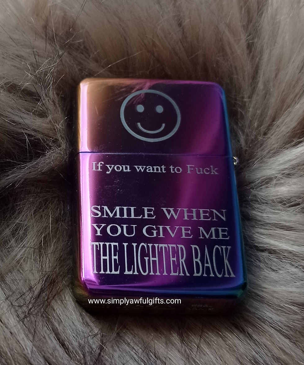 Thumbnail: Want to FvCK?  Rainbow Petrol Lighter
