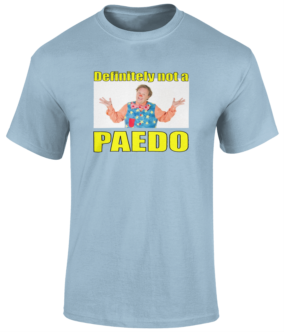 Thumbnail: Tumble Not a Paedo - Heavy Cotton T-Shirt