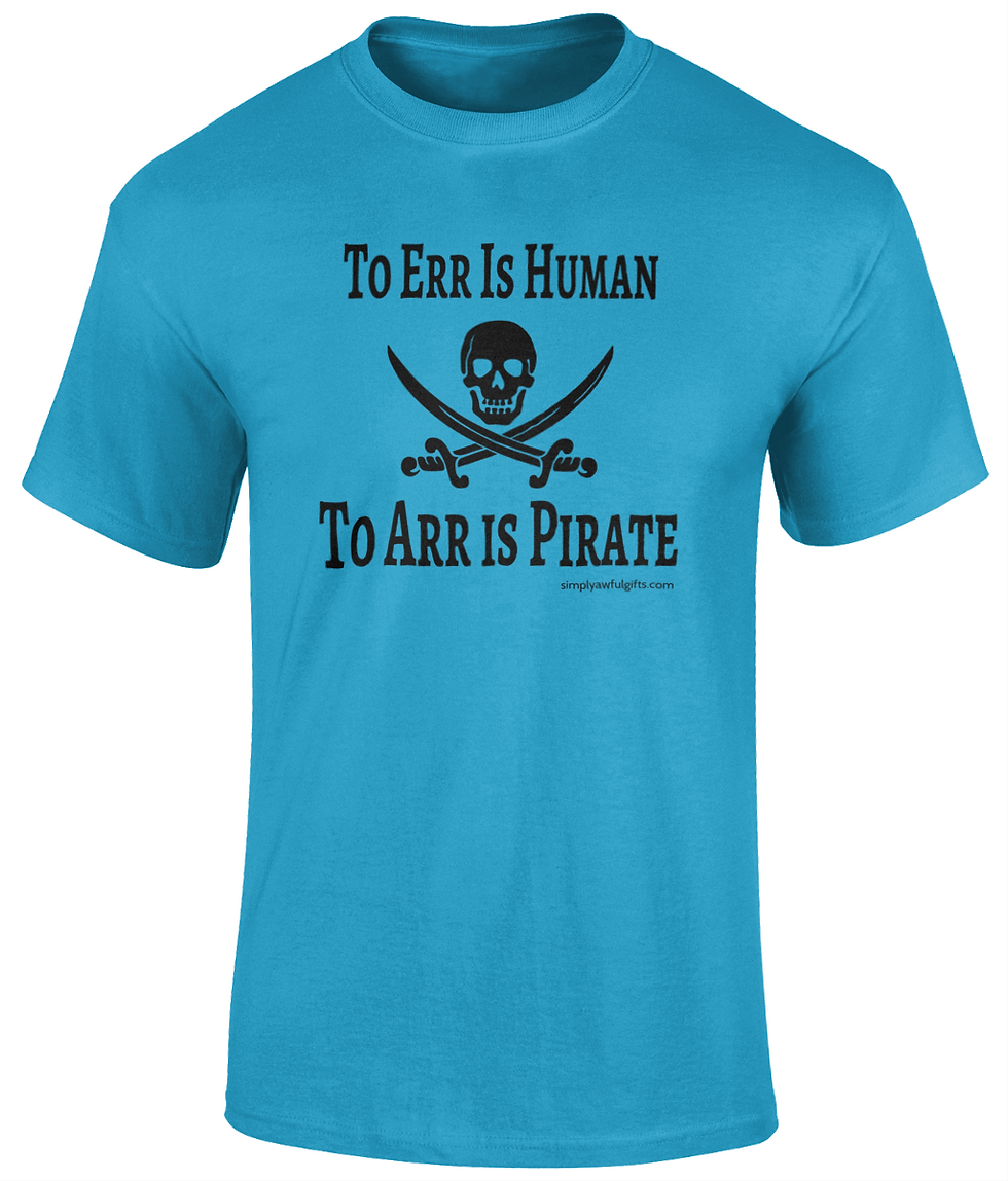 Thumbnail: To Arr is Pirate  Heavy Cotton T-Shirt-