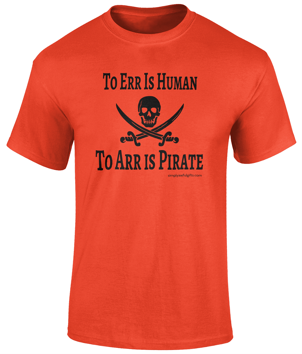 Thumbnail: To Arr is Pirate  Heavy Cotton T-Shirt-