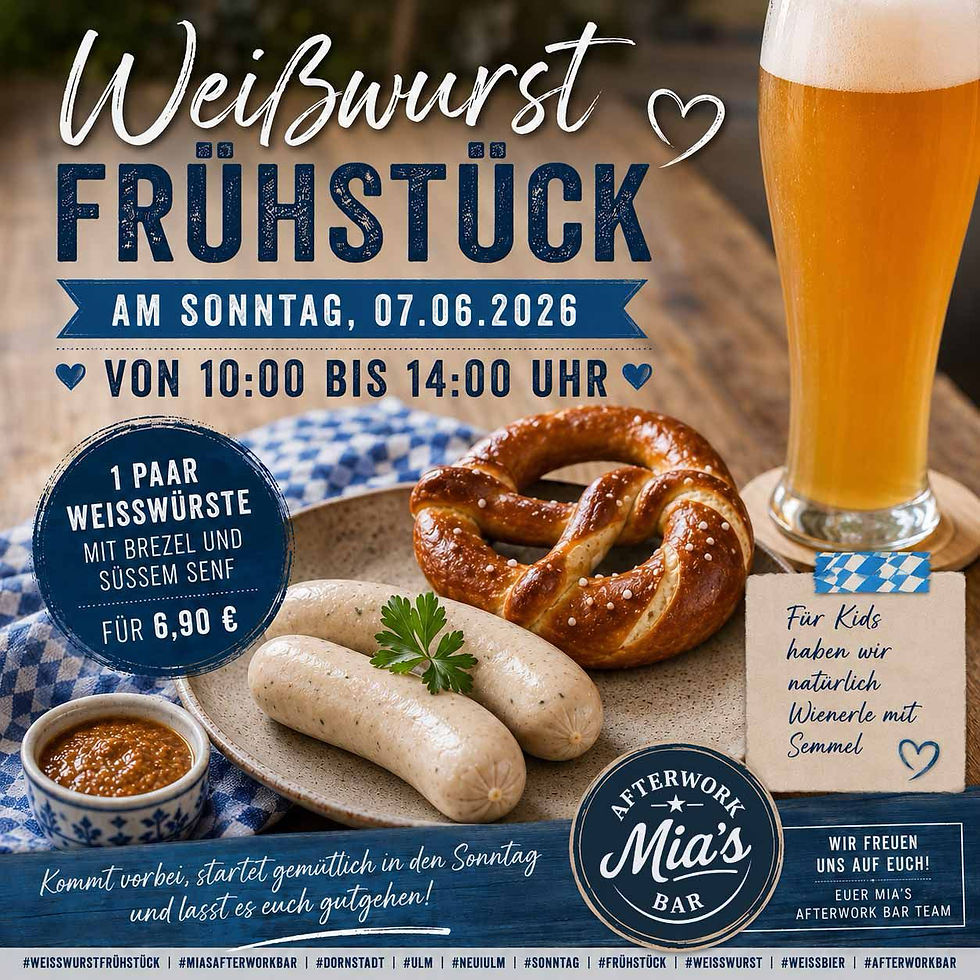 Weißwurstfrühstück