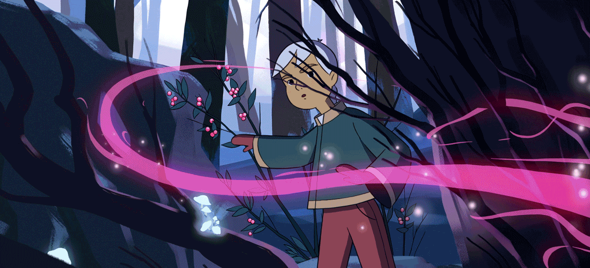 LUSH The Snow Fairy - Character design, Art direction, Director, production design, cel animation, ghibli