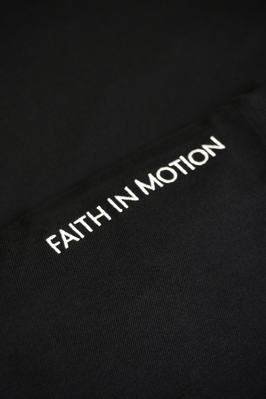 Sanctified black oversized t-shirt