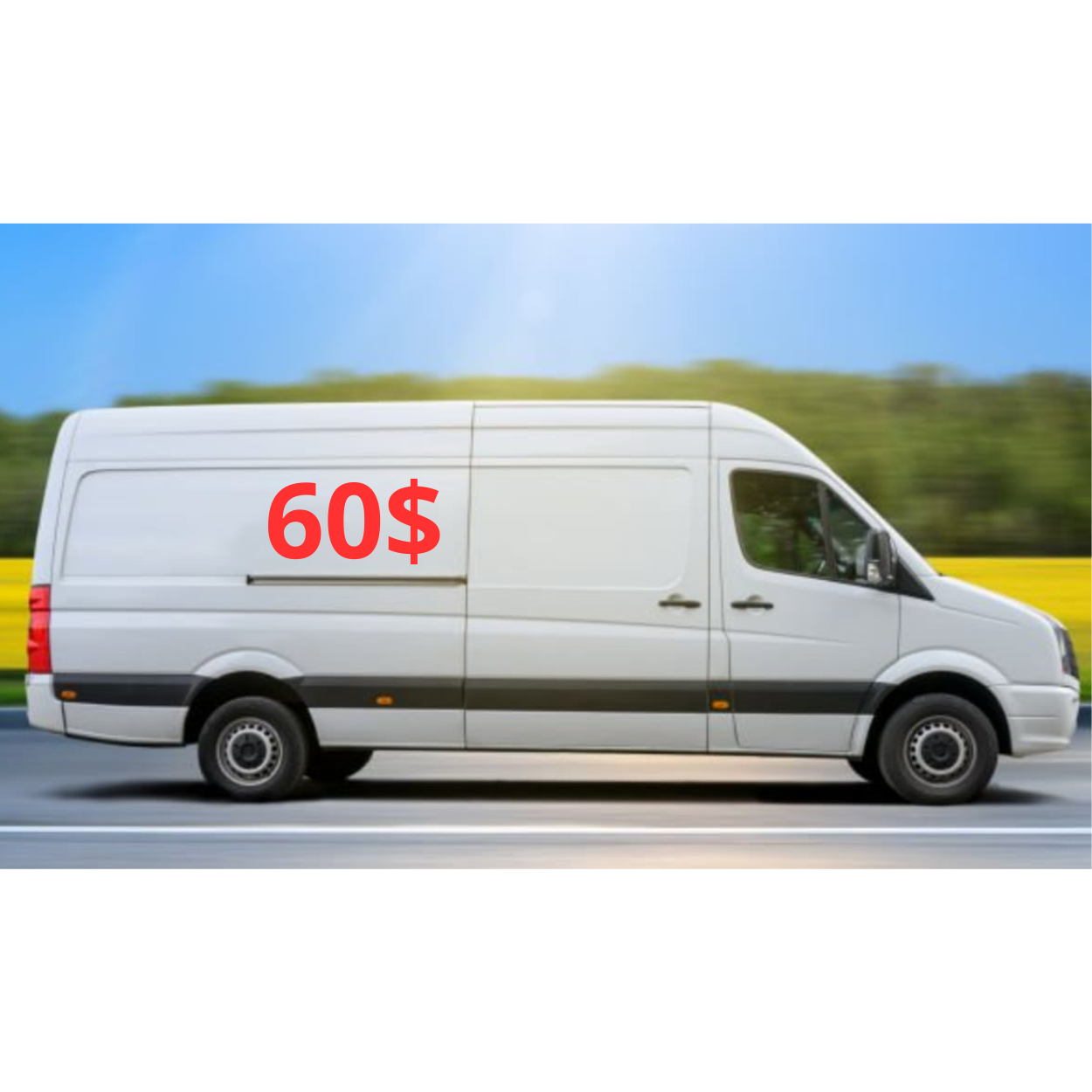 FRAIS DE LIVRAISON 60$