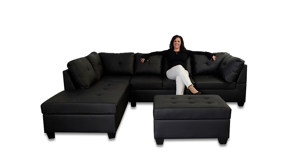 Miniature : MILA CUIR NOIR