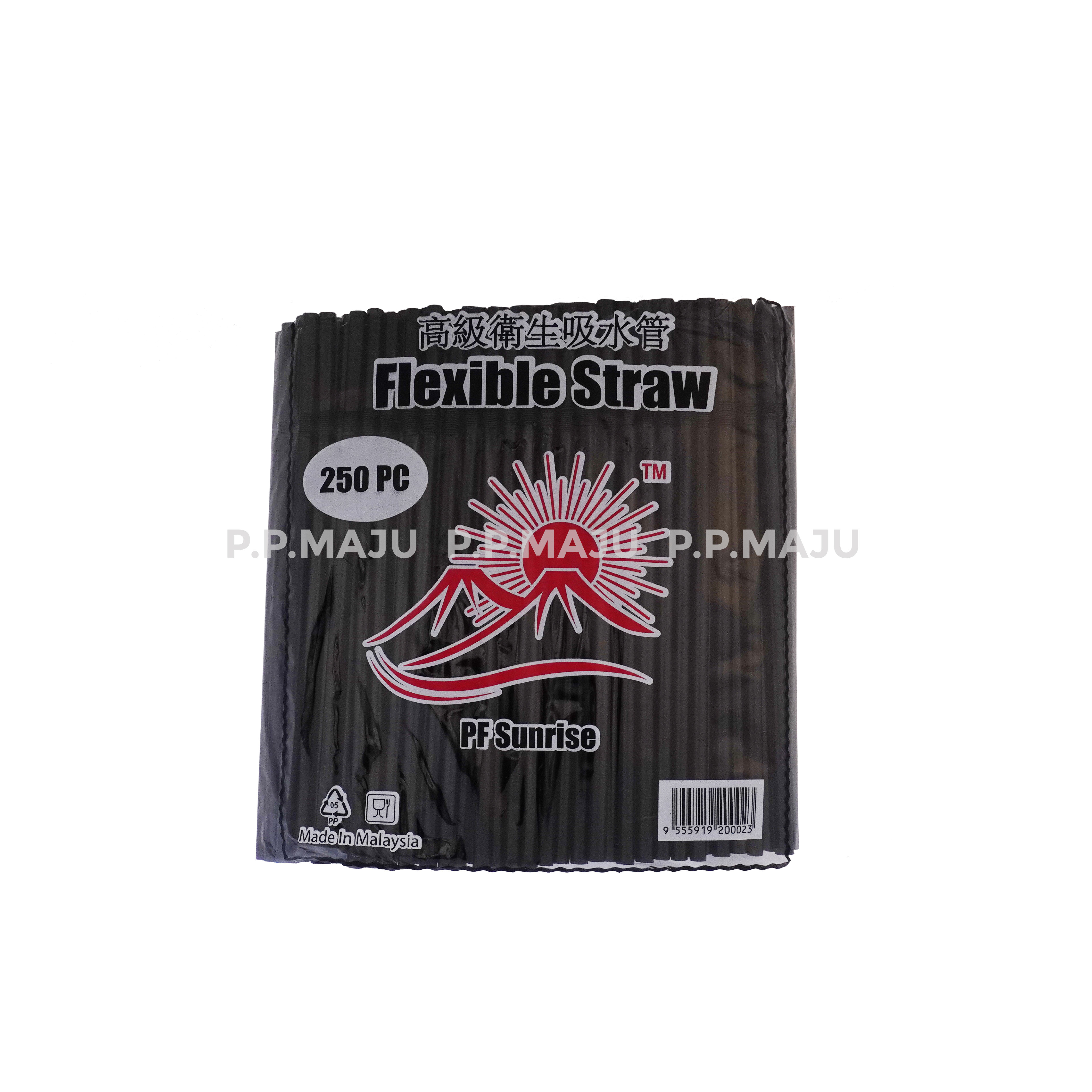 Plastic Bended Black Straw - (Out of Stock and Service Item Only)