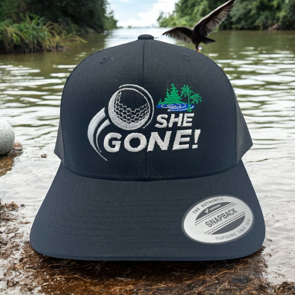 She Gone! Trucker Hat - Bogey Black