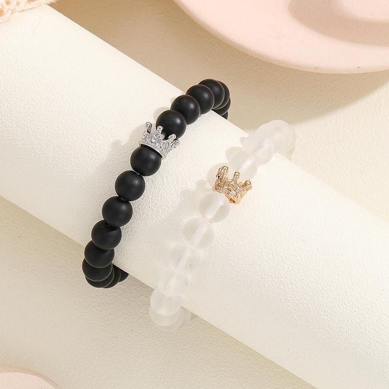 Miniatura: Pulseras para Parejas Corazón Resplandeciente