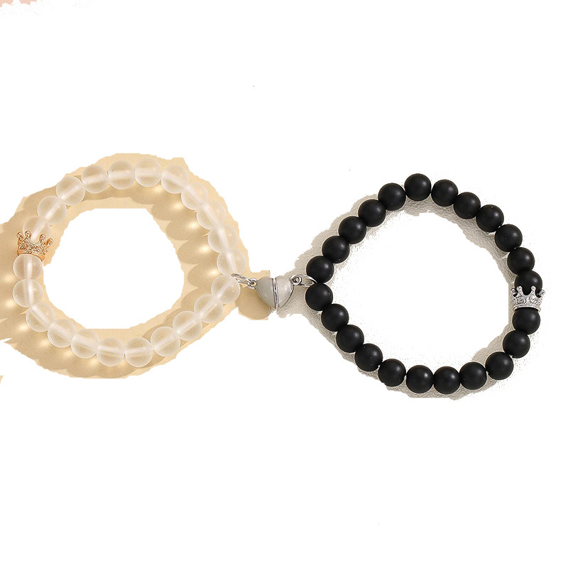 Miniatura: Pulseras para Parejas Corazón Resplandeciente
