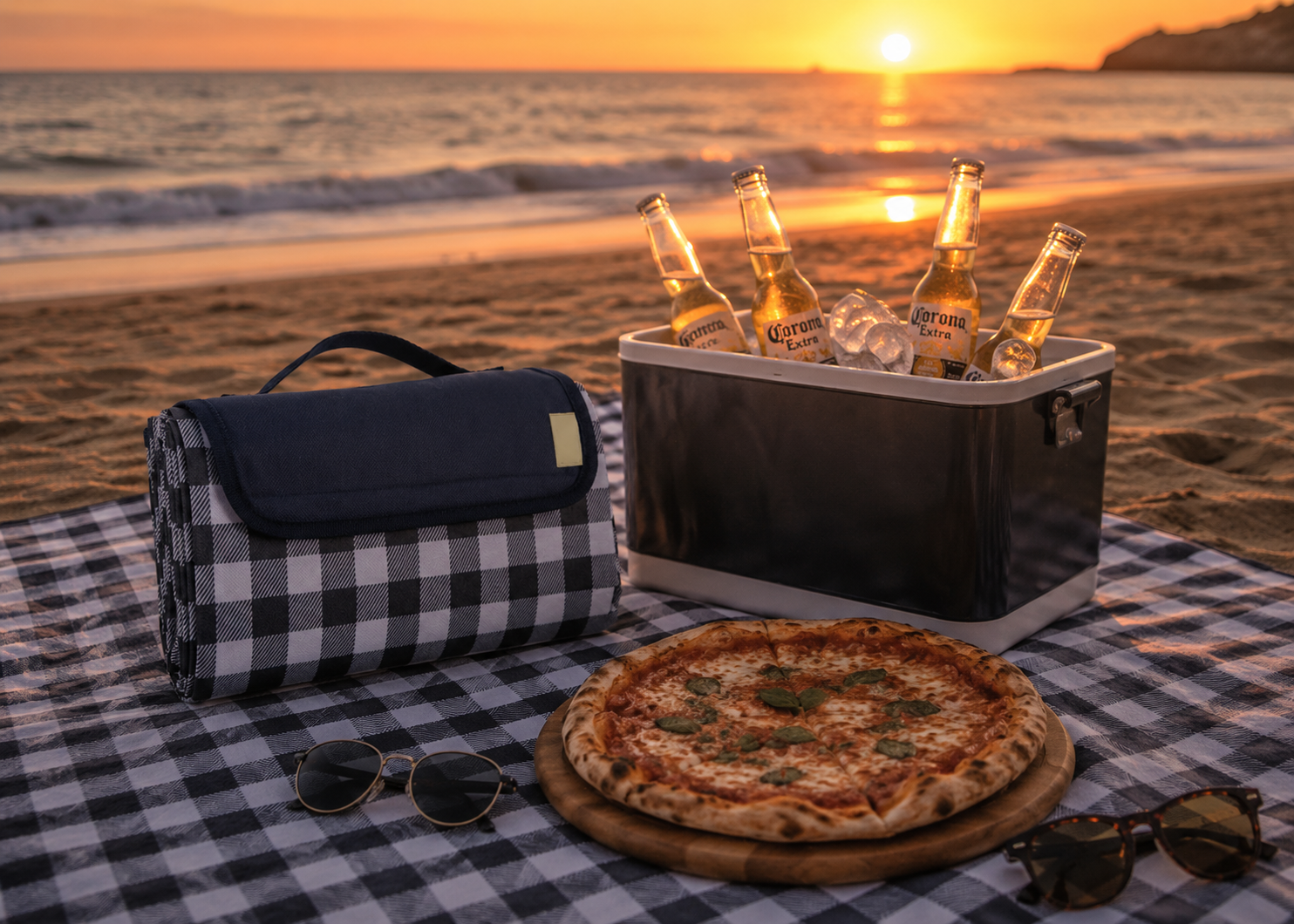 Manta Picnic Para Escaparnos Del Reloj