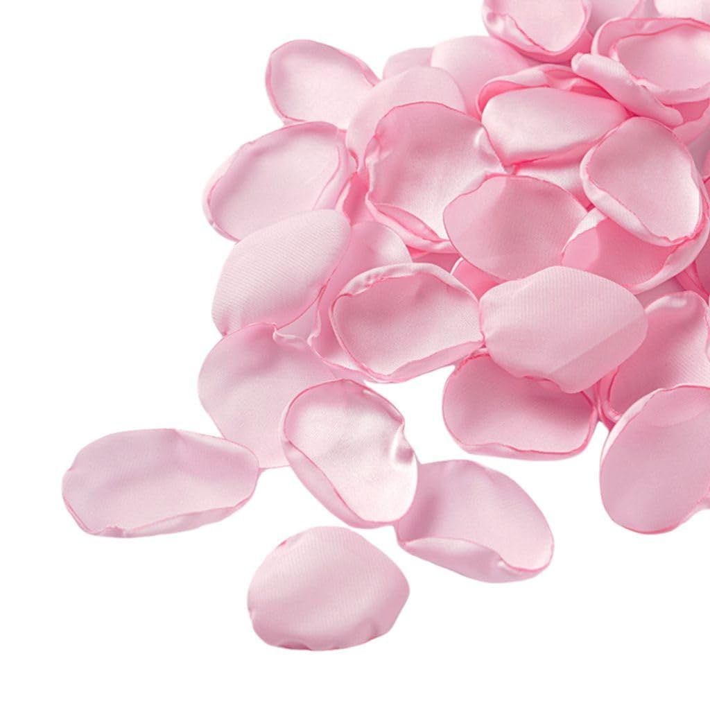 DJBM Silk Rose Petals 200PCS Flower Girl Scatter Petals for Wedding Flower Decor