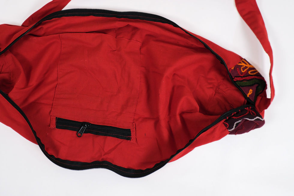 Miniatura: borsa yoga rossa