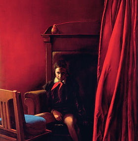 1981 Пионерка перед зеркалом. Собр. Бреуса