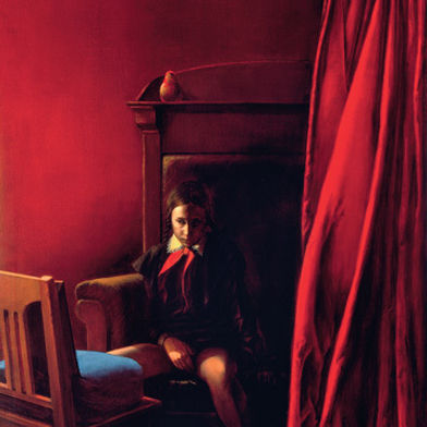 1981 Пионерка перед зеркалом. Собр. Бреуса