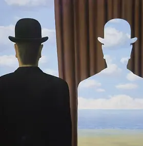 Рене Магритт. Декалькомания. 1966 г.