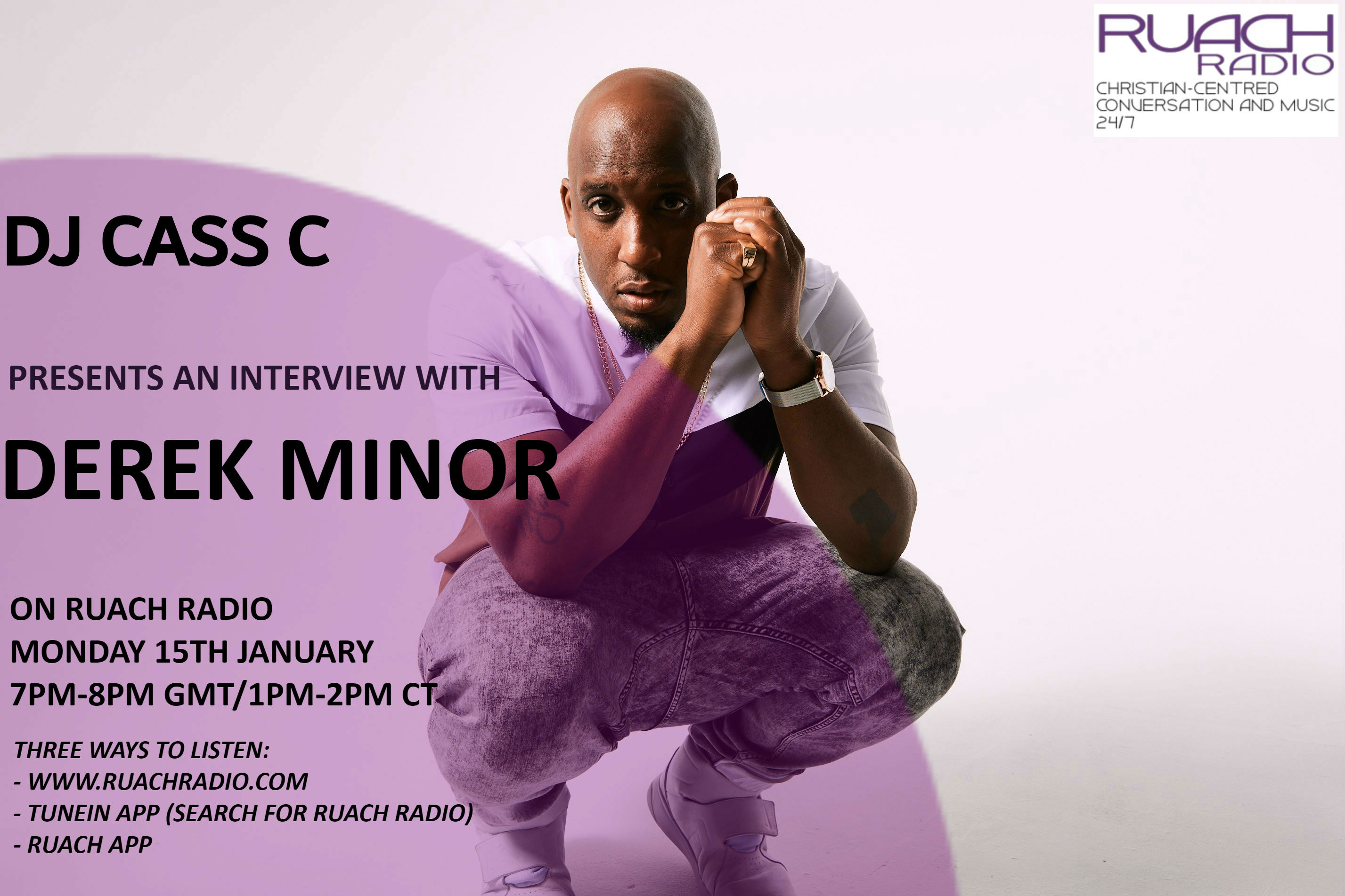 Derek Minor interview promo 15 Jan 18