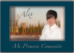 FOTO RECORDATORIO COMUNION ZARAGOZA