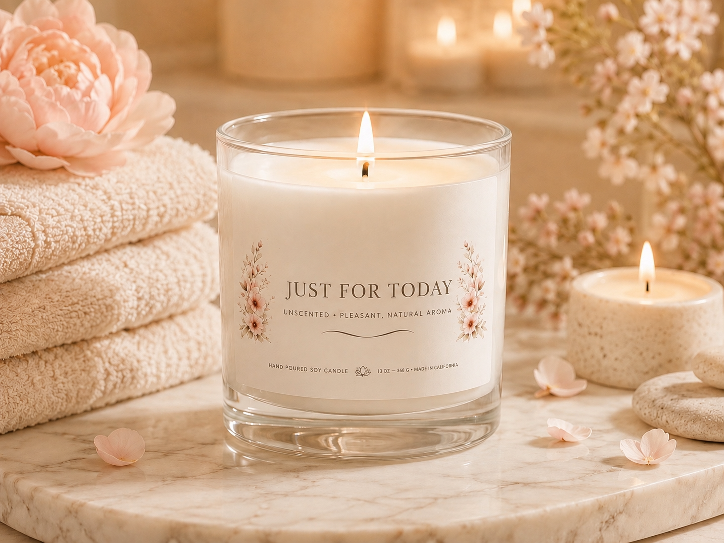 Just for Today Soy Candle
