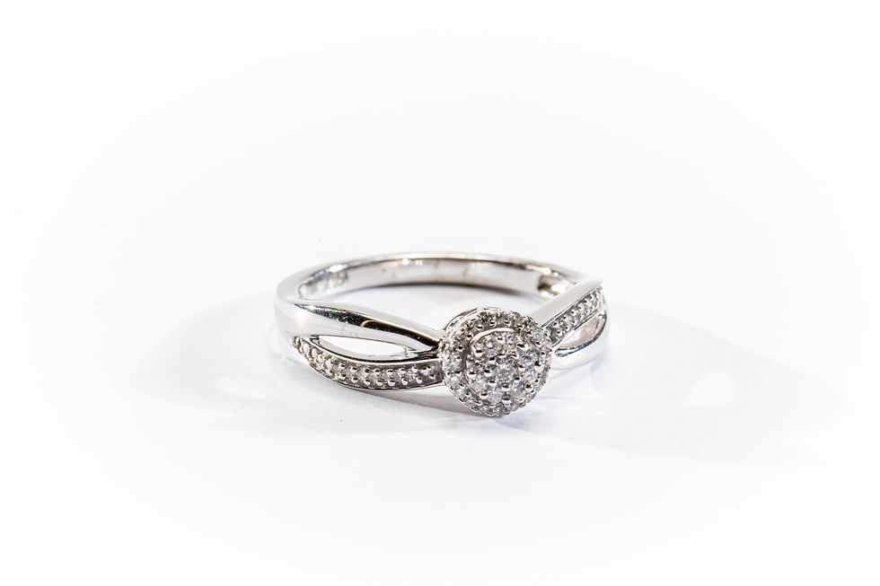 Miniatura: SKR22604 Anillo de Compromiso 14kt .25ct