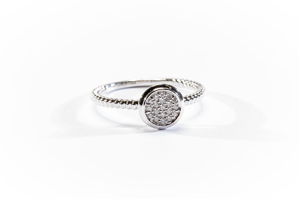 Miniatura: SKR20821-10	Anillo de Moda 14k 0.10CT