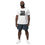 Thumbnail: Man wearing the KEEP GOING Classic motivational workout shirt in white, front view.