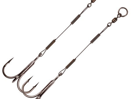 Usage triple voleur pour la pêche des carnassiers