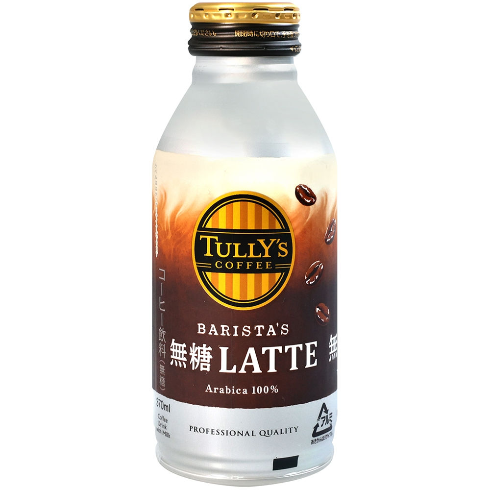 伊藤園 - TULLY'S 100% Arabica 無糖黑咖啡 370ml 的副本