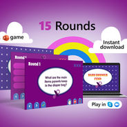 A fun family feud-style game perfect for baby shower celebrations