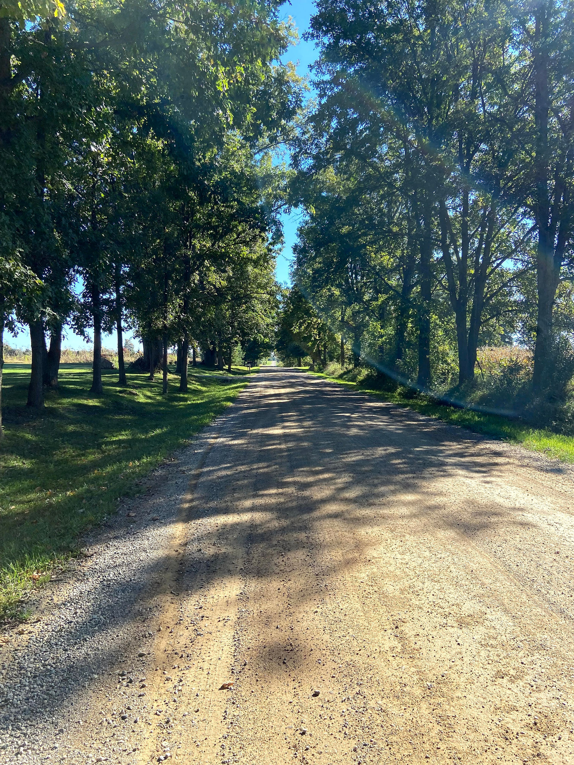 The walk back.