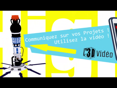 C3D VIDÉO lance sa chaine YouTube ! 