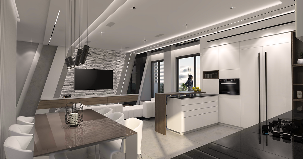 Livingroom Garden apartment