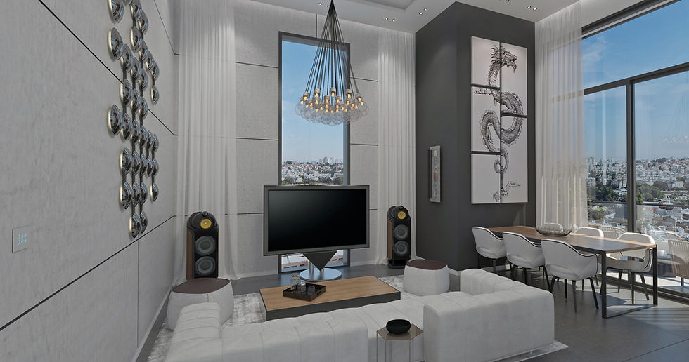 Gallery apartment Livingroom