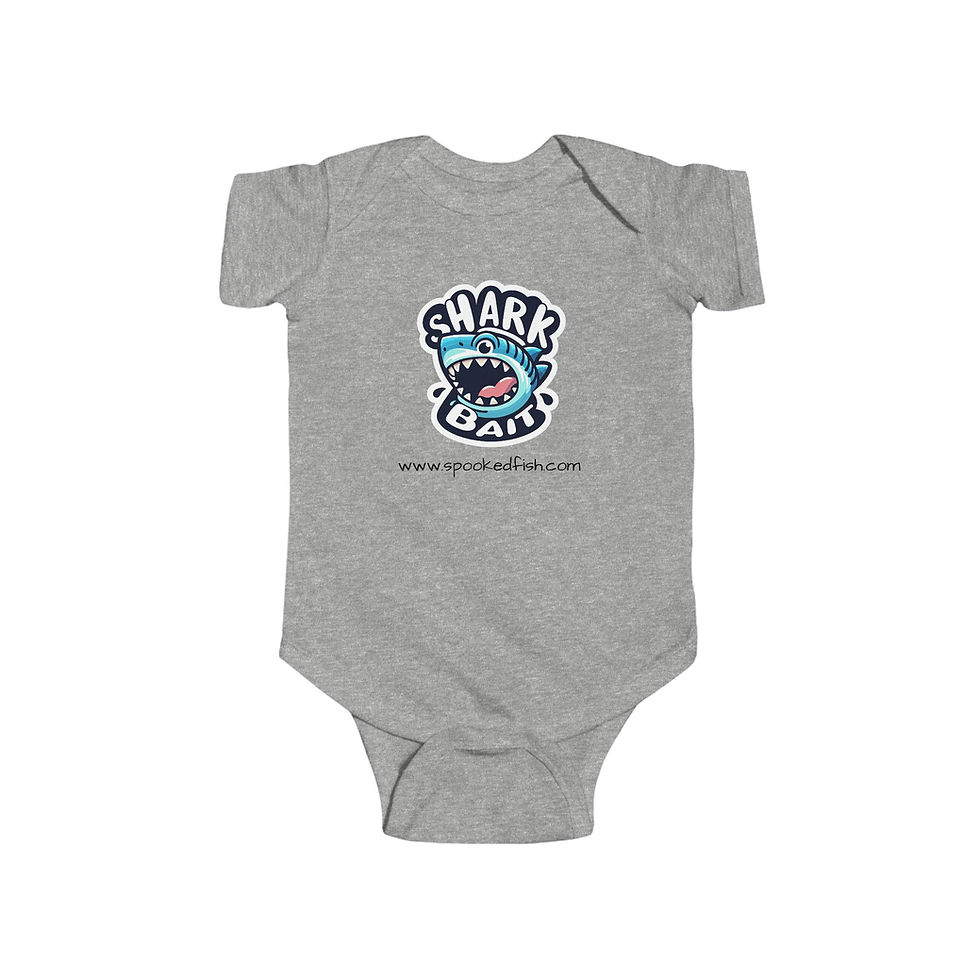 Thumbnail: Infant 'Shark Bait' Bodysuit