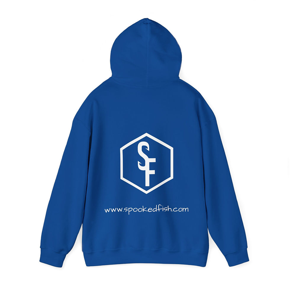 Thumbnail: Unisex 'Spooked Fish' Hoodie