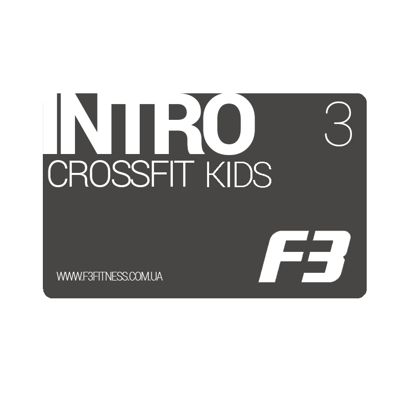 INTRO KIDS crossfit 3