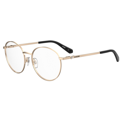 Armação de Óculos Love Moschino Mol633 000 - Dourado | Select