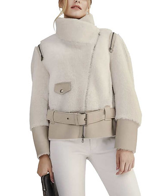 Womens-Short-Biker-Shearling-Jacket-With