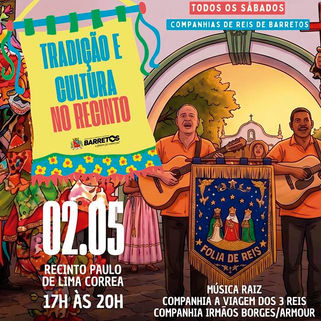 Projeto “Tradição e Cultura no Recinto” tem novo horário a partir deste sábado