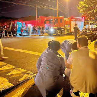 Senac Barretos realizou simulado de abandono de prédio